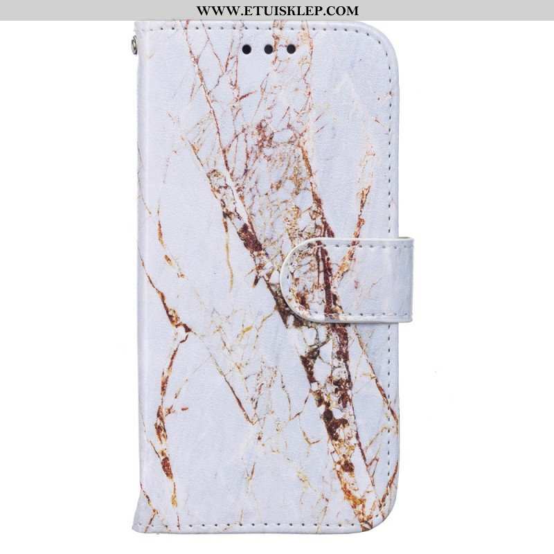 Etui Folio do Samsung Galaxy A13 5G / A04s Intensywny Marmur